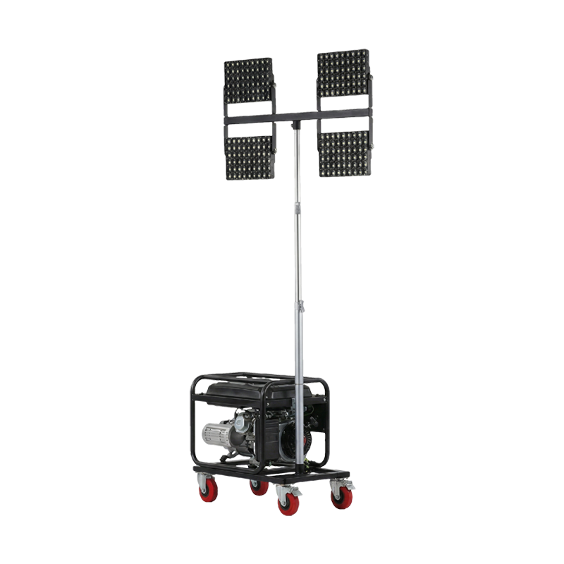 Mobile lifting work lamp