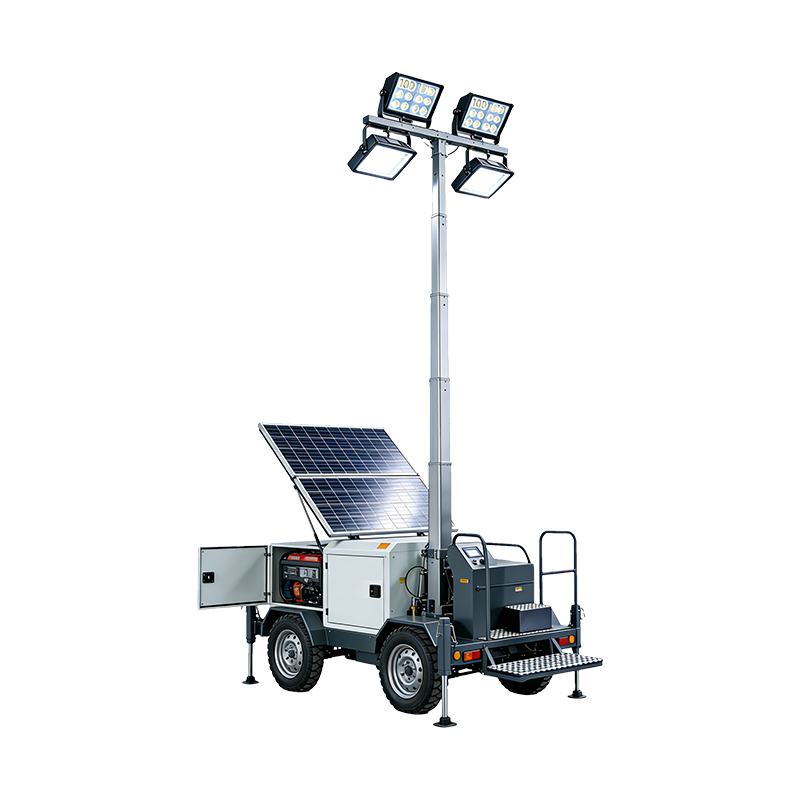 Driving model mobile lifting work lamp