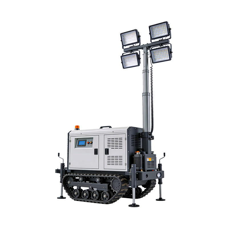 All-terrain mobile light tower
